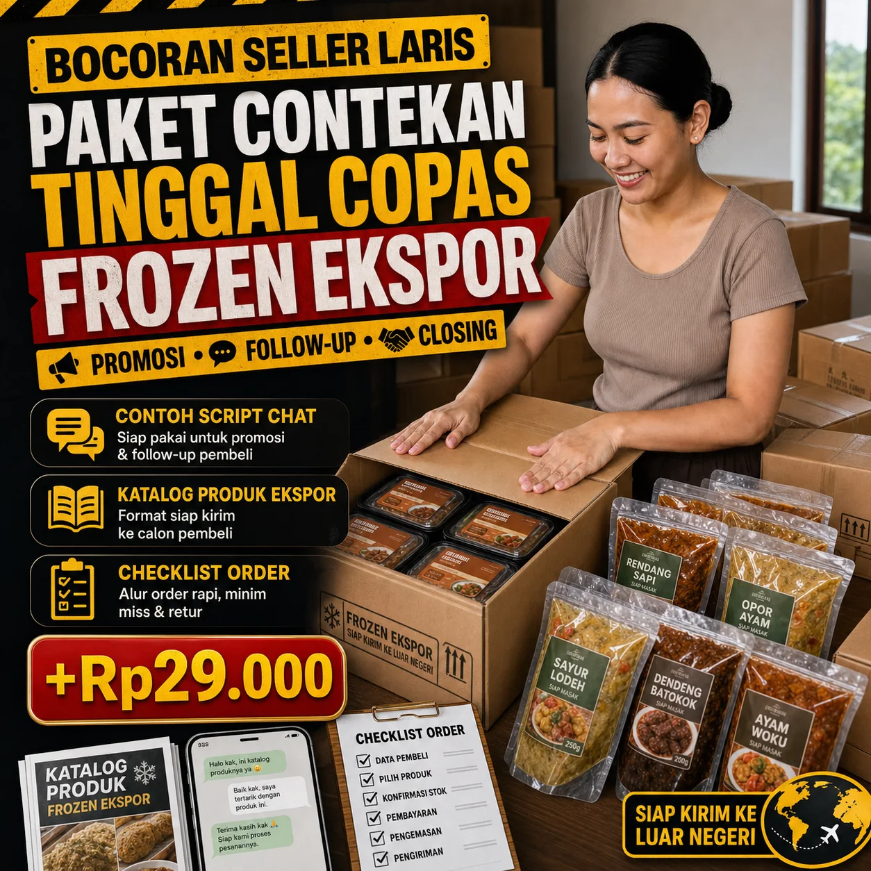 Bocoran Seller Laris untuk penjual Frozen Ekspor